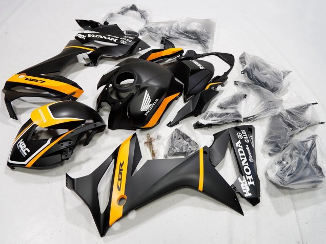 Migliori Carena Moto Honda CBR650R 2019-2020 - Nero Opaco Giallo Bianco