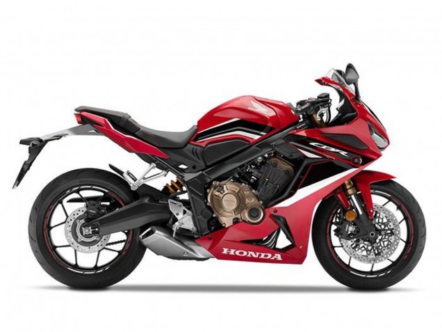 Migliori Carena Moto Honda CBR650R 2019-2020 - Rosso Bianco Nero Opaco