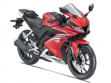 Migliori Carena Moto Yamaha YZF R15 2018-2024 - Rosso Opaco Nero