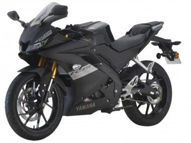 Migliori Carena Moto Yamaha YZF R15 2018-2024 - Nero Opaco Argento