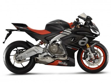 Migliori Carena Moto Aprilia RS660 2020-2024 - Nero Opaco Argento Rosso