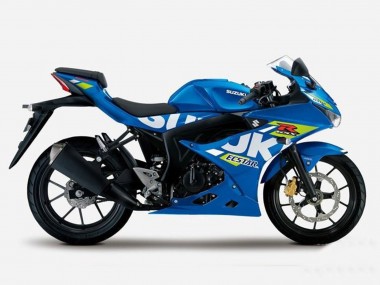 Migliori Carena Moto Suzuki GSXR125 2017-2025 - Blu Giallo Ecstar