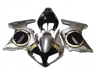 Migliori Carena Moto Suzuki SV650 2003-2013 - Argento Nero Oro