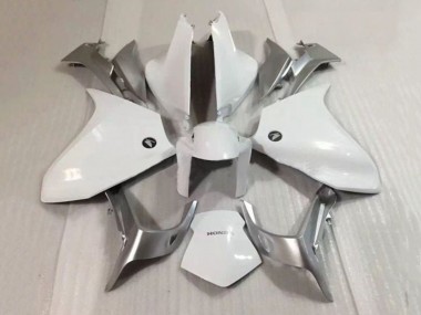 Migliori Carena Moto Honda VFR 1200 2010-2014 - Argento Bianco