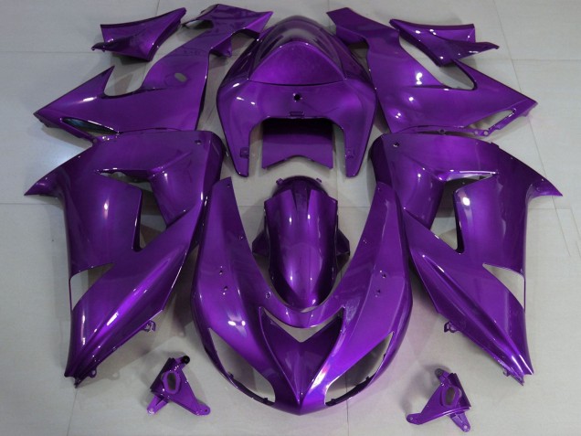 Migliori Carena Moto Kawasaki ZX10R 2006-2007 - Viola