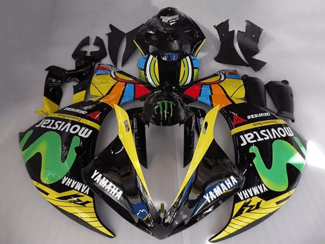 Migliori Carena Moto Yamaha YZF R1 2009-2011 - Rossi MoviStar