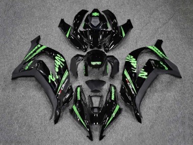 Migliori Carena Moto Kawasaki ZX10R 2016-2020 - Nero Lucido Verde