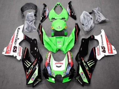 Migliori Carena Moto Kawasaki ZX10R 2021-2025 - Verde Nero Rosso Bianco Blu Showr Elf Mostro 65