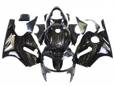 Migliori Carena Moto Kawasaki ZX12R 2000-2001 - Nero Lucido