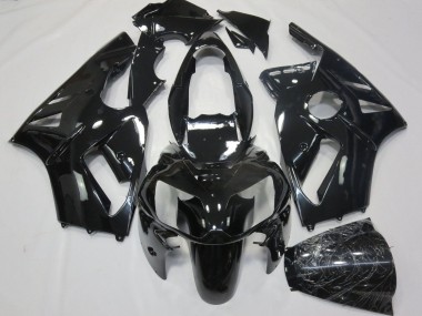 Migliori Carena Moto Kawasaki ZX12R 2000-2001 - Nero Lucido