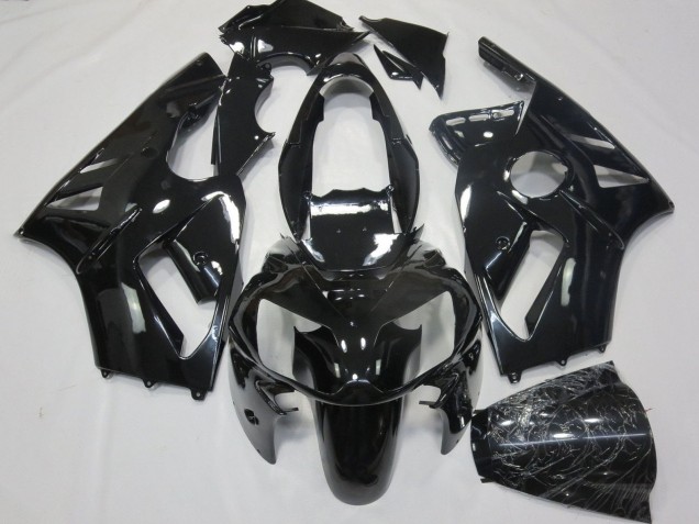 Migliori Carena Moto Kawasaki ZX12R 2000-2001 - Nero Lucido