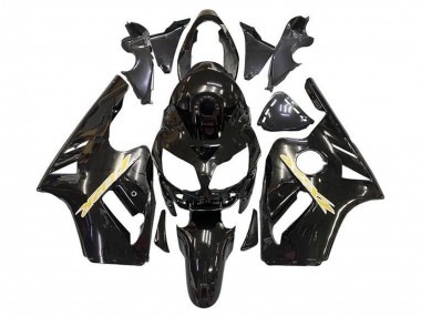 Migliori Carena Moto Kawasaki ZX12R 2002-2006 - Nero Lucido Oro