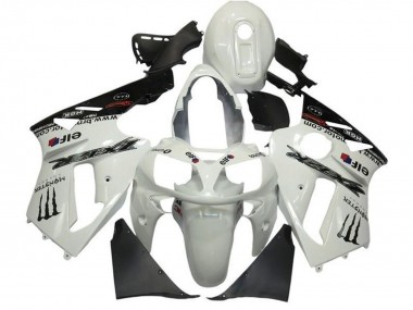 Migliori Carena Moto Kawasaki ZX12R 2002-2006 - Bianco Perla Nero Elf Mostro
