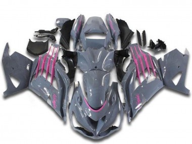 Migliori Carena Moto Kawasaki ZX14R ZZR1400 2012-2024 - Nardo Grigio Rosa