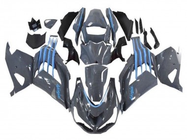 Migliori Carena Moto Kawasaki ZX14R ZZR1400 2012-2024 - Nardo Grigio Blu