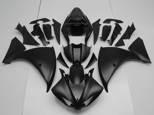 Migliori Carena Moto Yamaha YZF R1 2012-2014 - Nero Opaco