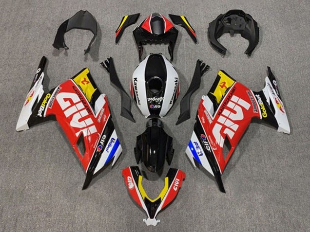 Migliori Carena Moto Kawasaki EX300 2013-2024 - Bianco Rosso Giallo Blu Nero Givi