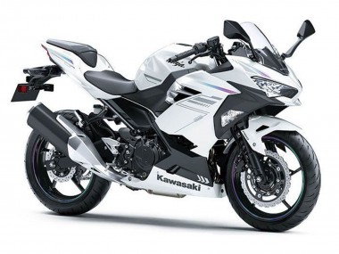 Migliori Carena Moto Kawasaki Ninja 400 2018-2024 - Bianco Perla Blizzard