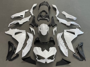 Migliori Carena Moto Kawasaki Ninja 500 EX500R 2024-2025 - Bianco Nero