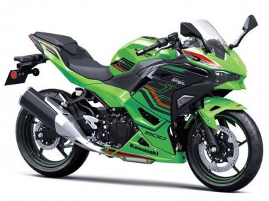Migliori Carena Moto Kawasaki Ninja 500 EX500R 2024-2025 - Verde Nero Rosso