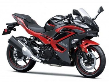 Migliori Carena Moto Kawasaki Ninja 500 EX500R 2024-2025 - Nero Rosso Grigio