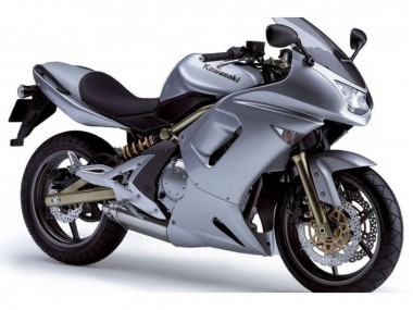 Migliori Carena Moto Kawasaki Ninja 650 EX650 2006-2008 - Metallico Argento
