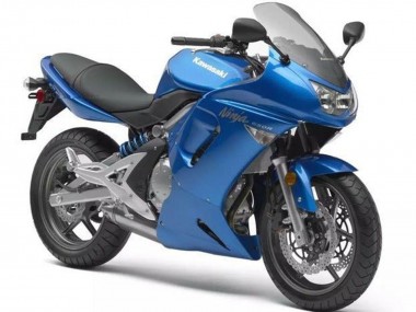 Migliori Carena Moto Kawasaki Ninja 650 EX650 2006-2008 - Blu Chrome