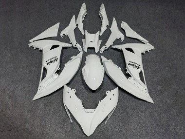 Migliori Carena Moto Kawasaki Ninja 650 EX650 2017-2019 - Bianco Nero