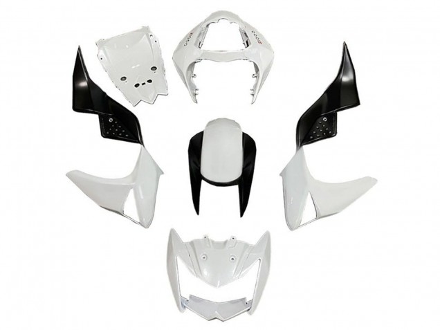 Migliori Carena Moto Kawasaki Z1000 2007-2009 - Bianco Nero