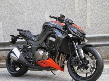 Migliori Carena Moto Kawasaki Z1000 2014-2019 - Nero Arancia