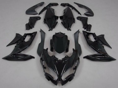 Migliori Carena Moto Kawasaki Versys 650 2015-2021 - Nero Lucido
