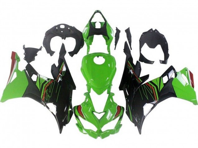 Migliori Carena Moto Kawasaki ZX25R ZX-25R 2019-2025 - Verde Nero Rosso