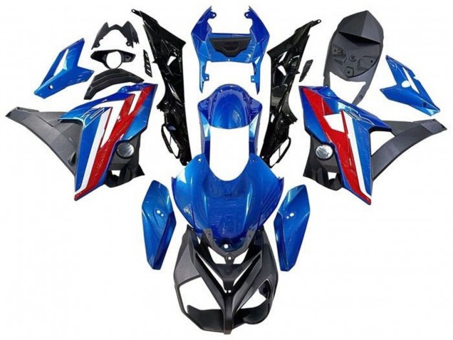 Migliori Carena Moto BMW S1000RR 2015-2016 - Blu Rosso Nero