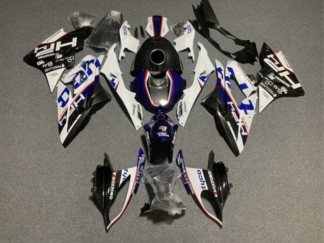 Migliori Carena Moto BMW S1000RR 2015-2016 - Bianco Blu Nero Tyco