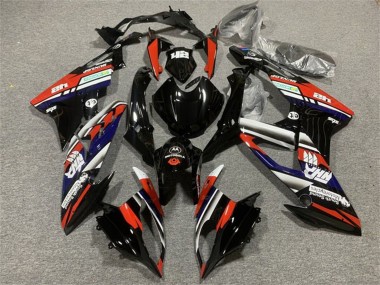 Migliori Carena Moto BMW S1000RR 2015-2016 - Bianco Rosso Blu Nero Lucido Banda