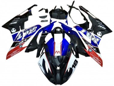 Migliori Carena Moto BMW S1000RR 2017-2018 - Bianco Blu Rosso Nero Opaco