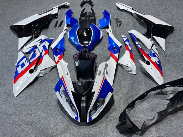 Migliori Carena Moto BMW S1000RR 2017-2018 - Bianco Blu Rosso Nero Lucido