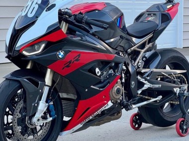 Migliori Carena Moto BMW S1000RR 2019-2022 - Rosso Nero Bianco