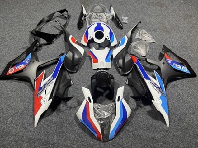 Migliori Carena Moto BMW S1000RR 2019-2022 - Bianco Blu Nero Opaco Rosso