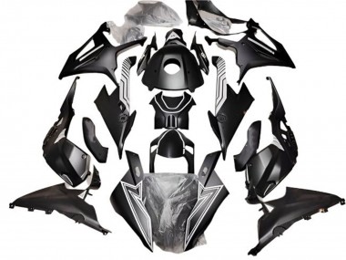 Migliori Carena Moto BMW S1000RR 2019-2022 - Nero Opaco Bianco Linea
