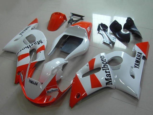 Migliori Carena Moto Yamaha YZF R6 1998-2002 - Bianco Rosso Marlboro