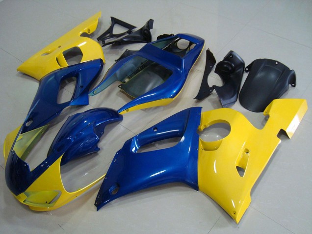 Migliori Carena Moto Yamaha YZF R6 1998-2002 - Giallo Blu