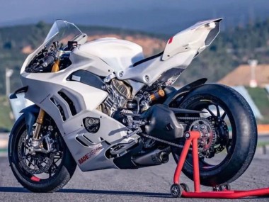 Migliori Carena Moto Ducati Panigale V4 V4S 2022-2024 - Bianco