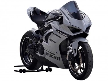Migliori Carena Moto Ducati Panigale V4 V4S 2018-2019 - Grigio Nero