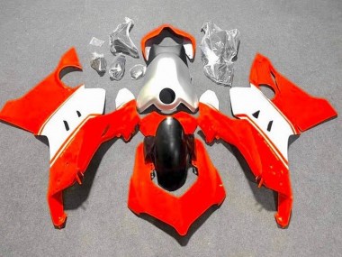 Migliori Carena Moto Ducati Panigale V4 V4S 2020-2021 - Argento Bianco Rosso