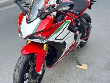 Migliori Carena Moto Ducati Supersport 939/939S 2017-2022 - Rosso Bianco Verde Banda
