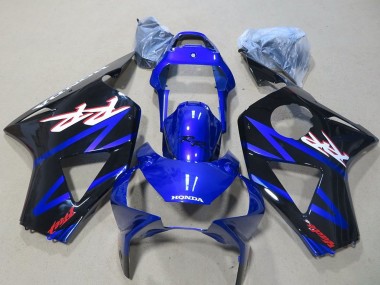 Migliori Carena Moto Honda CBR900RR 954 2002-2003 - Blu Nero Lucido