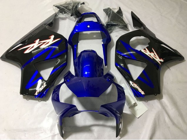 Migliori Carena Moto Honda CBR900RR 954 2002-2003 - Blu Nero Lucido