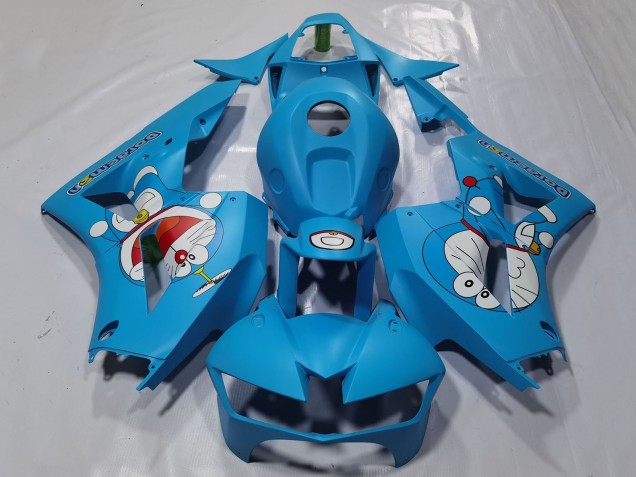Migliori Carena Moto Honda CBR600RR 2013-2023 - Azzurro Chiaro Doraemon