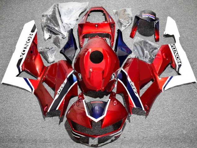 Migliori Carena Moto Honda CBR600RR 2013-2023 - Bianco Rosso Blu